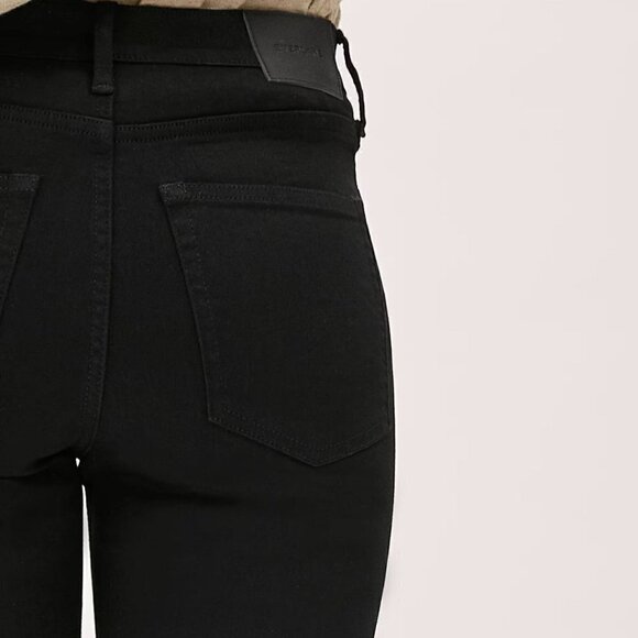 NEW Everlane The High Rise Skinny Jean in Black - Size 30 - Picture 13 of 14